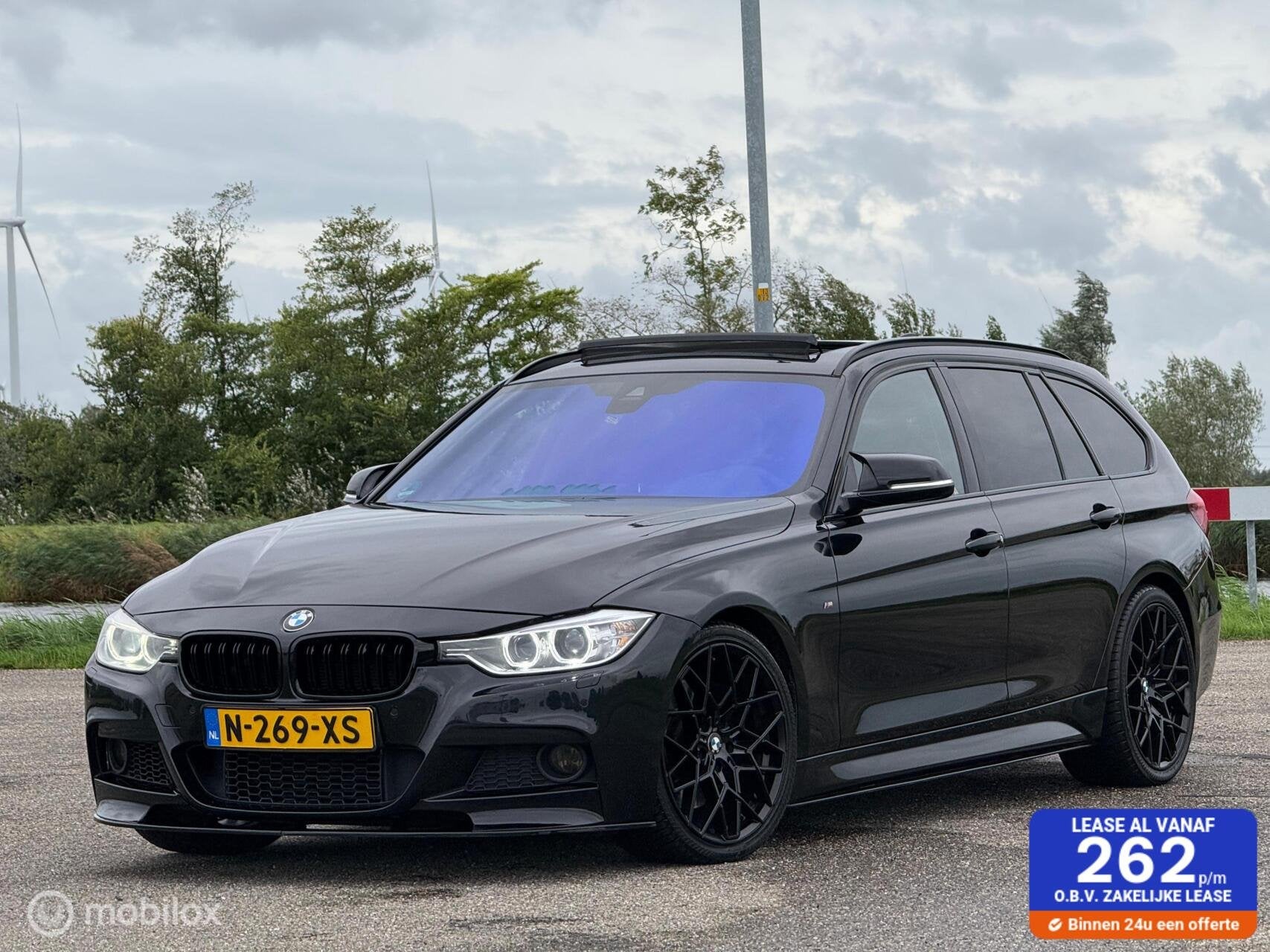 BMW 3-serie Touring 335i xDrive, M-Pakket, Harman Kardon !, Auto's, Euro 5, Zwart, Leder, Vierwielaandrijving