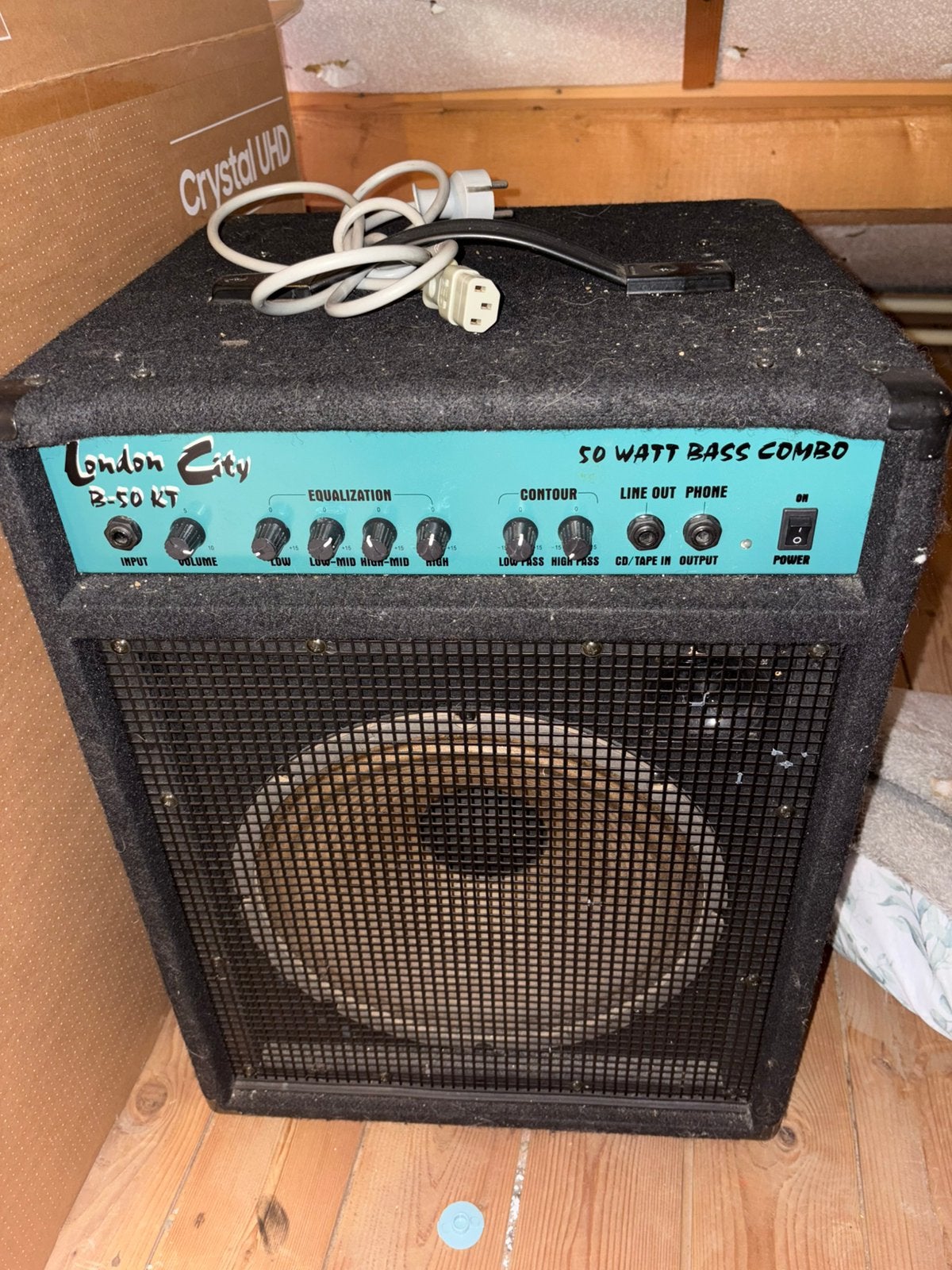 London city bas versterker, Ophalen, Zo goed als nieuw, Basgitaar, 50 tot 100 watt