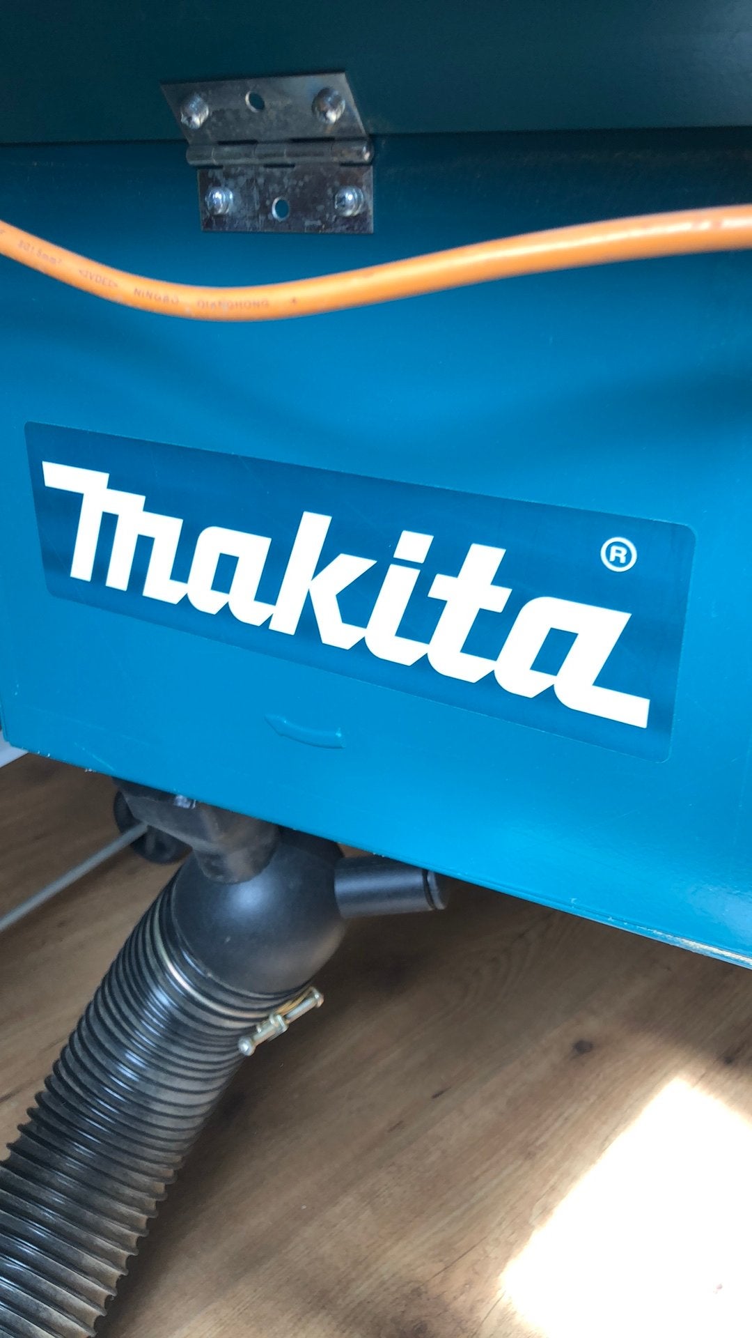 Makita 2712 Tafelzaag 2000W met afzuiger installatie, Doe-het-zelf en Verbouw, Ophalen, Gebruikt