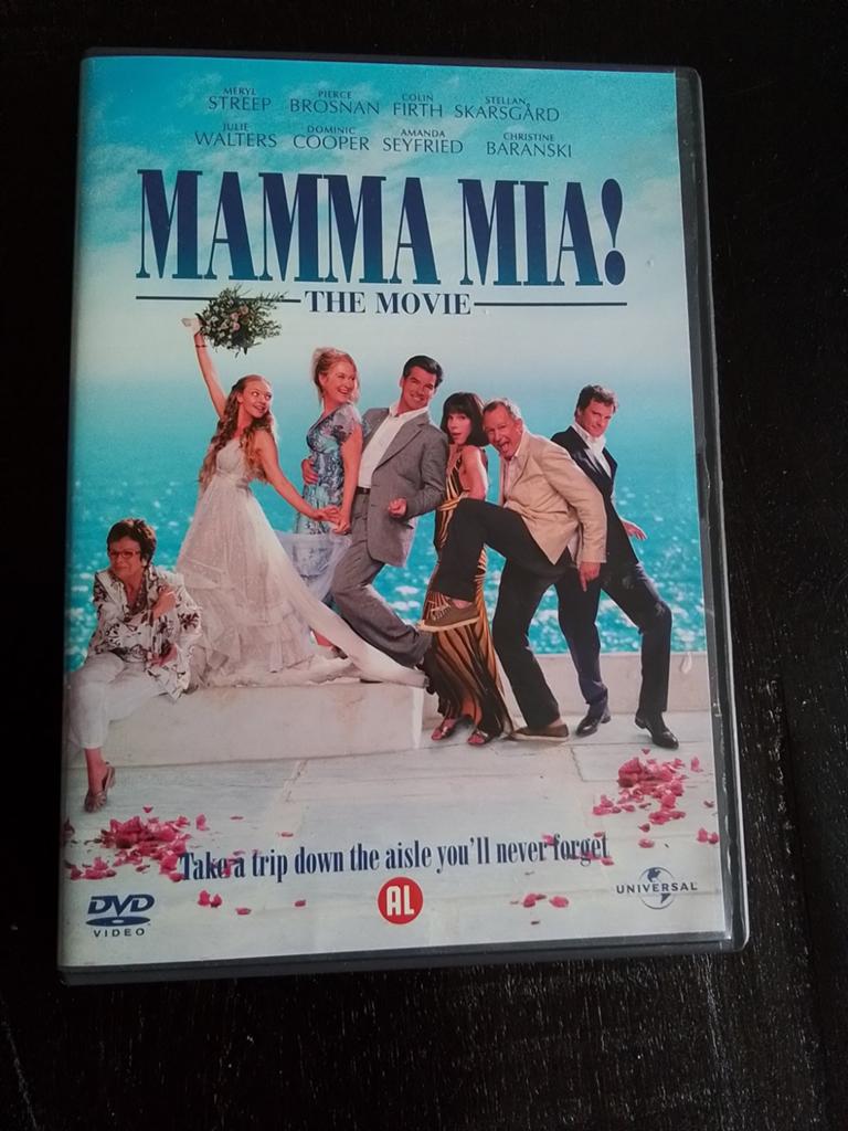 Mamma Mia! The Movie DVD - Musical met ABBA hits, Alle leeftijden, Ophalen, Gebruikt