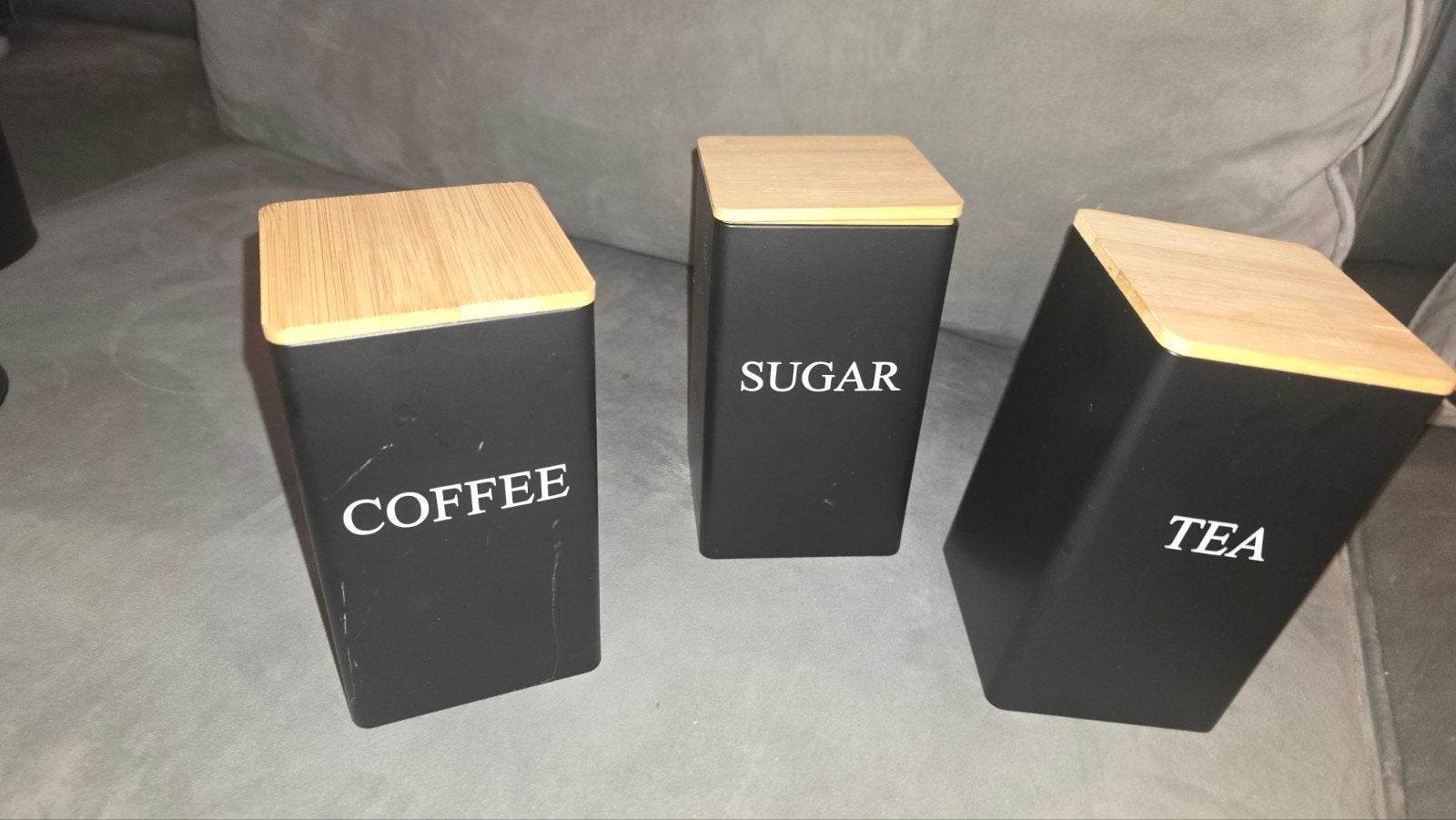 koffie thee en suiker blikken  15euro, Ophalen, Overige materialen, Pot, Bus of Blik