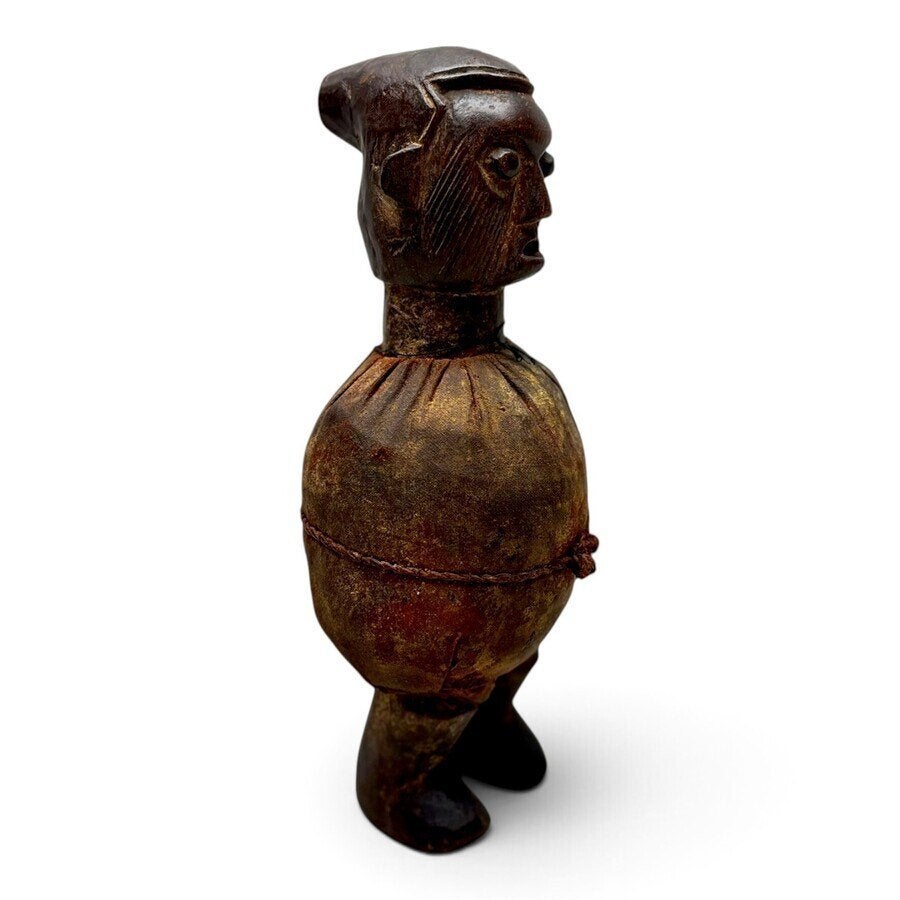 Teke, Congo - fetisj beeldje, Afrika, Ophalen of Verzenden, Beeld, Hout