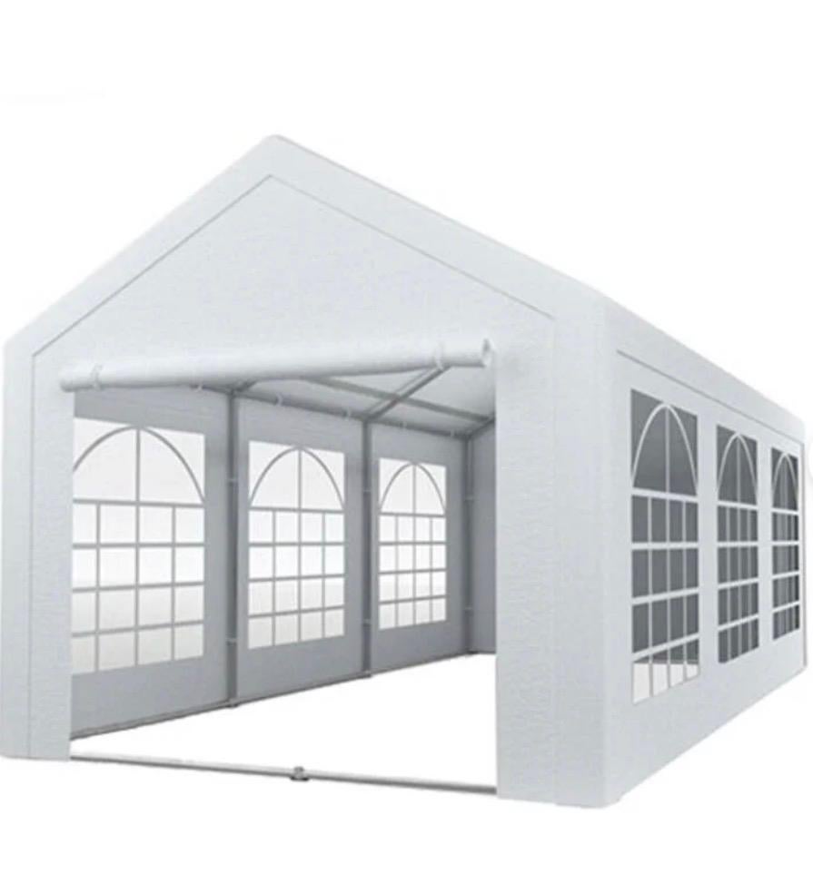 Partytent  3x6m huur PVC met grondframe, brandvertragend, Ophalen, Partytent, 2 meter of meer, Zo goed als nieuw