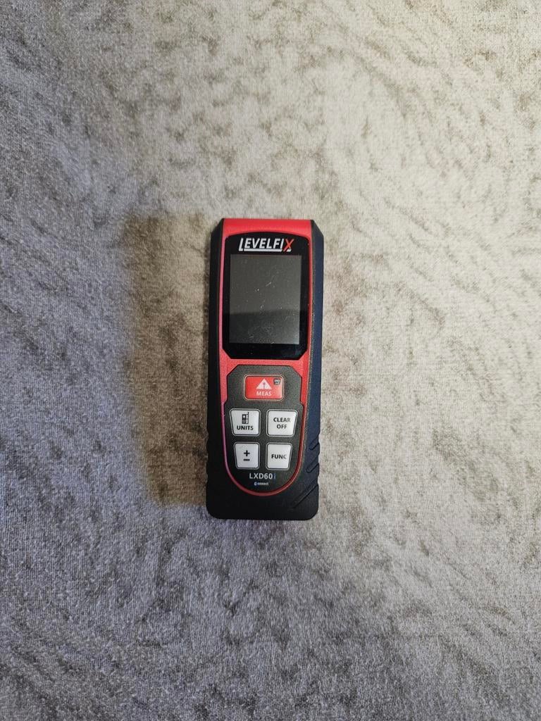 LevelFix LXD60i Afstandsmeter Laser, Doe-het-zelf en Verbouw, Ophalen of Verzenden, Nieuw, Afstand