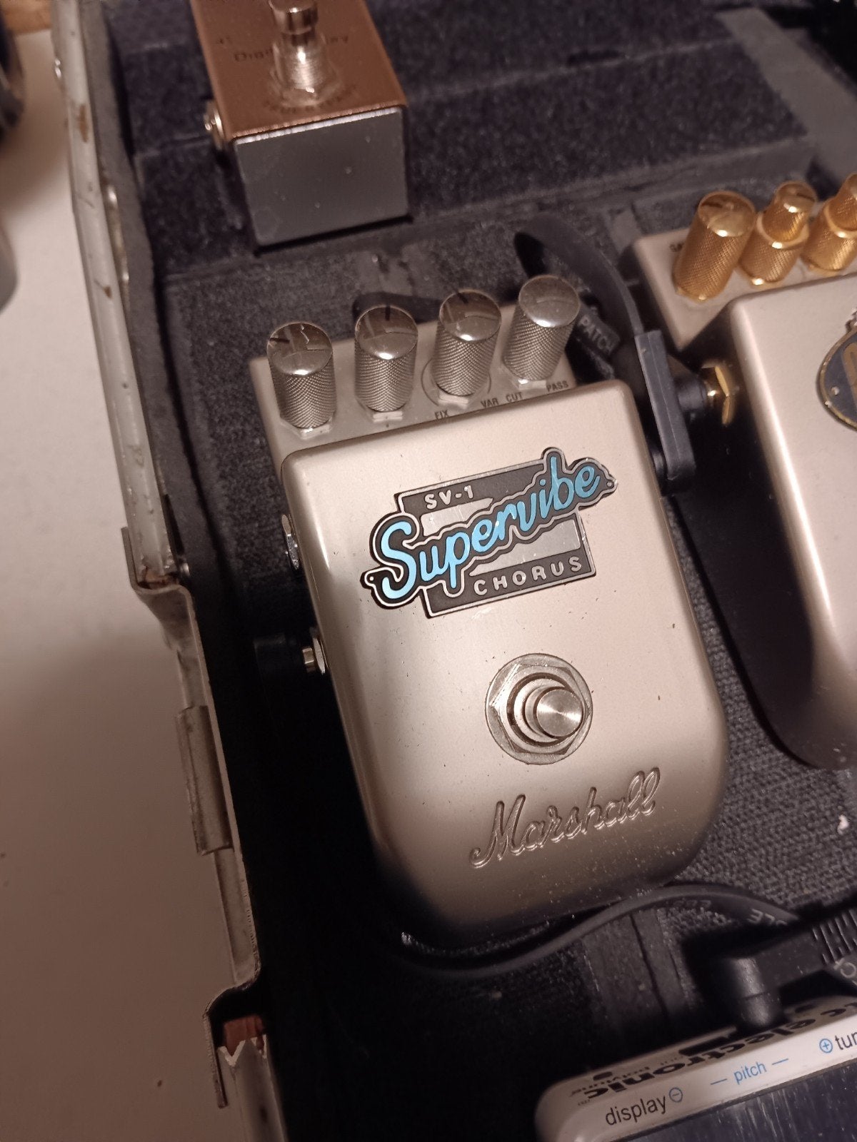 Marshall SV1 Supervibe Chorus & Jackhammer JH-1 pedalen, Ophalen of Verzenden, Gebruikt, Chorus