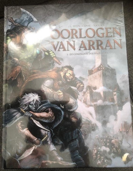 de compagnie der ballingen oorlogen van arran hc w3, Eén stripboek, Ophalen of Verzenden, Zo goed als nieuw