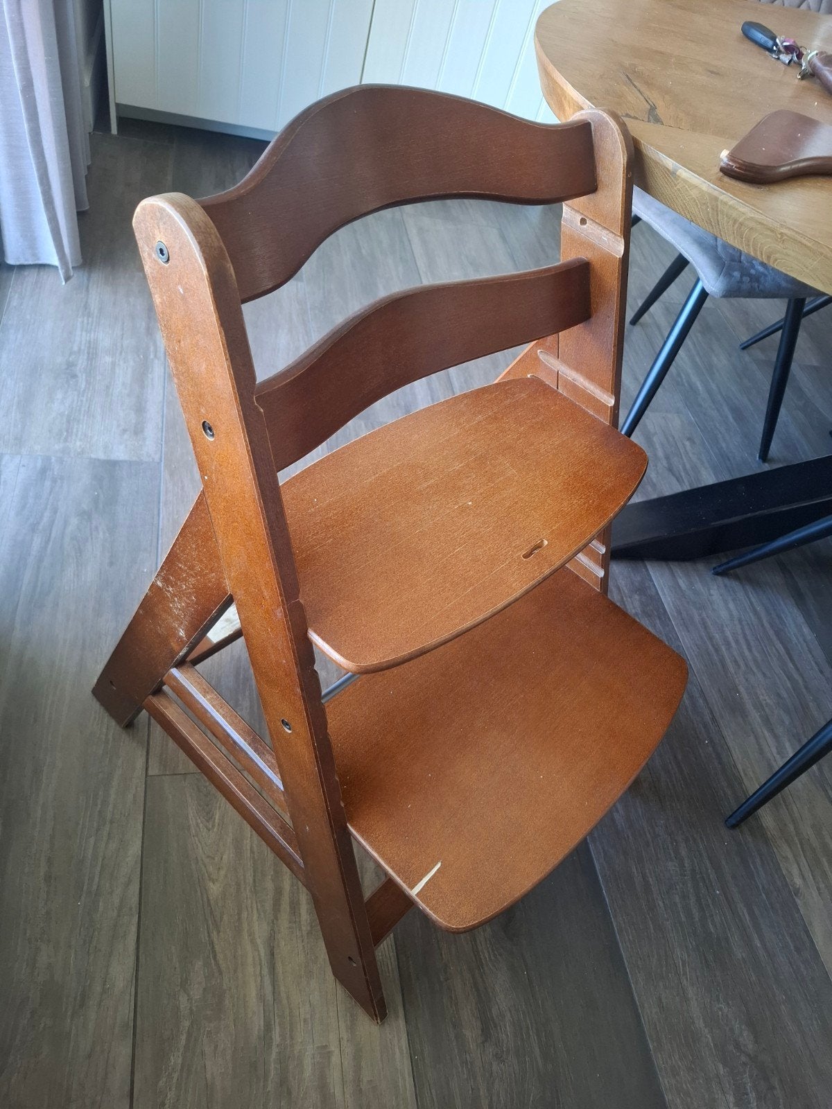 trip trap stoel met verkleiner en beugel, Ophalen, Gebruikt, Meegroeistoel