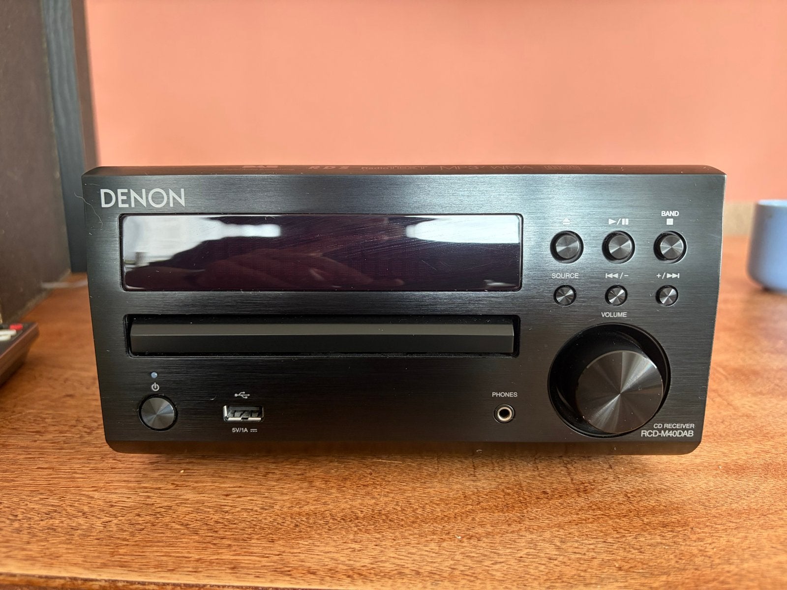 Denon RCD-M40DAB - CD-lade defect, Ophalen of Verzenden, Gebruikt, Overige merken, Met radio