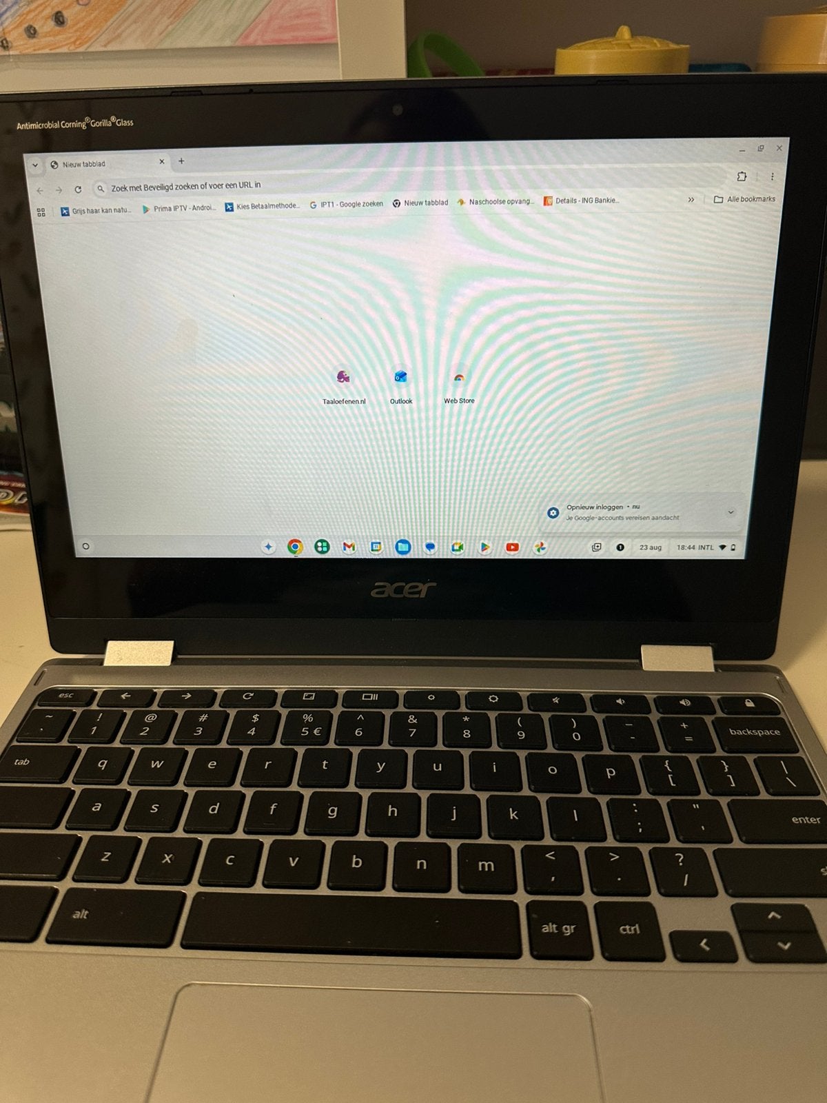 Chromebook te koop, Computers en Software, Chromebooks, Ophalen, 4 GB of minder, Zo goed als nieuw, 12 inch