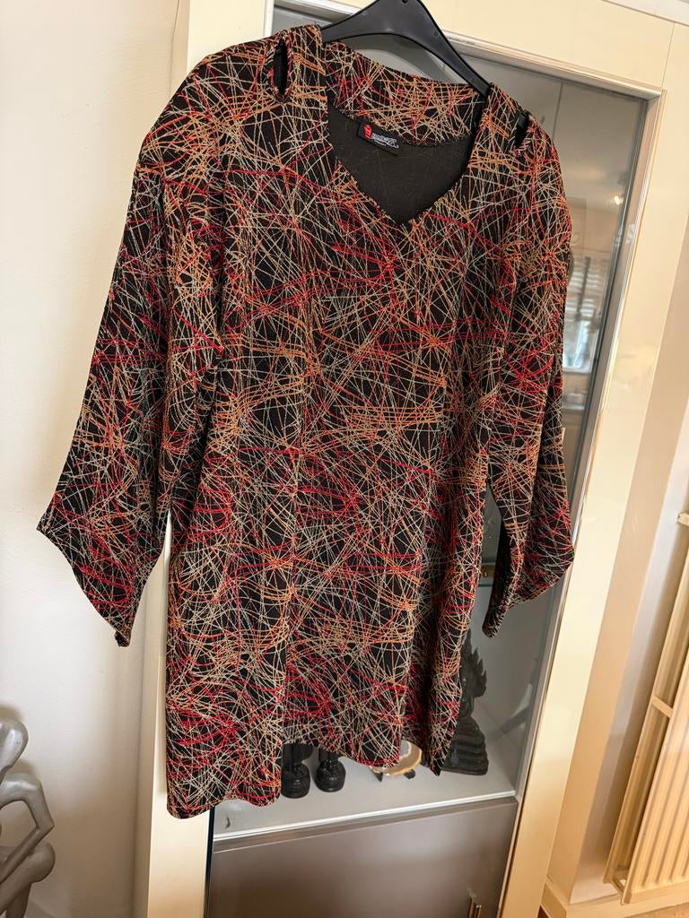 La Bazz Tuniek Maat 50 - Comfortabel en Stijlvol, Ophalen of Verzenden, Zo goed als nieuw, Blouse of Tuniek