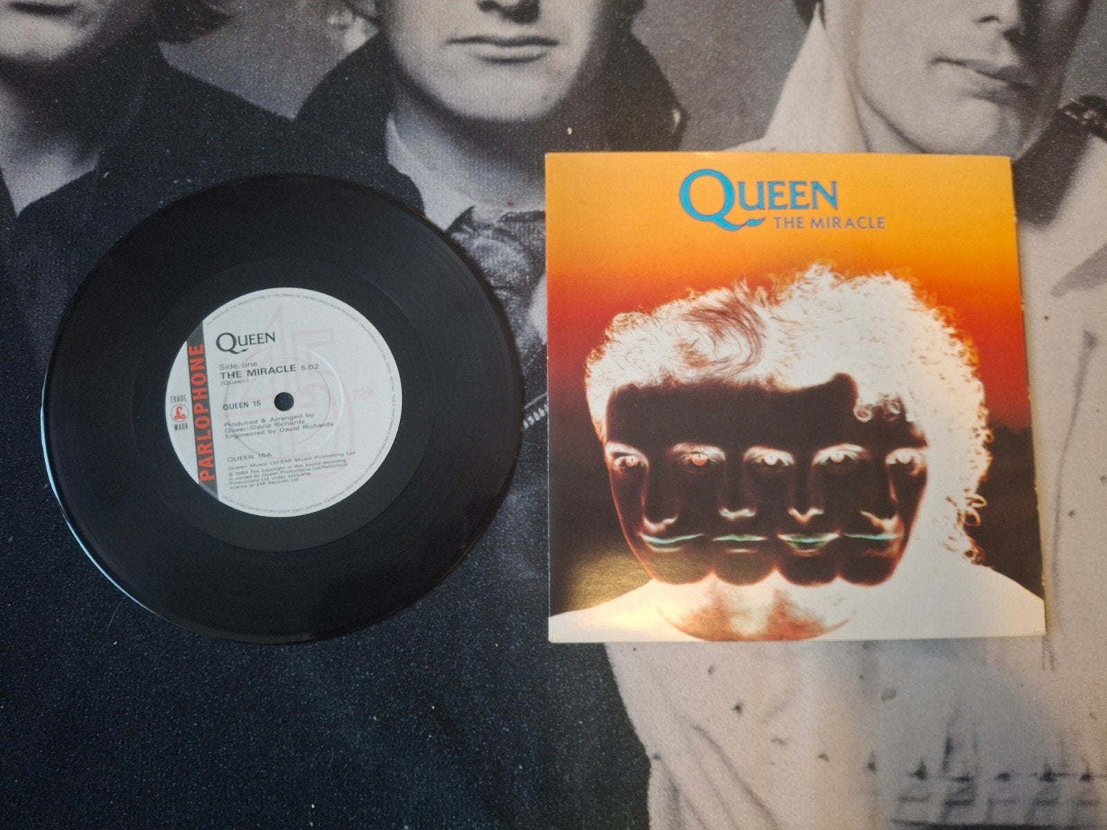 QUEEN The Miracle single Uk Persing, Ophalen of Verzenden, Zo goed als nieuw, Pop
