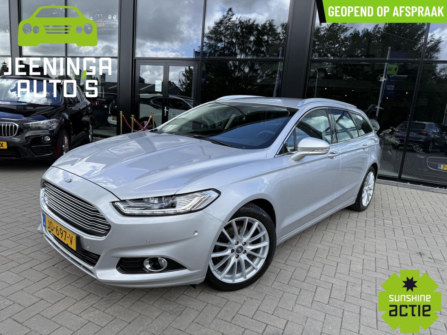 Ford Mondeo Wagon 1.5 Titanium|Navi|Clima|PDC|VoorraamVerwar, Auto's, Voorwielaandrijving, Stof, 4 cilinders, 160 pk