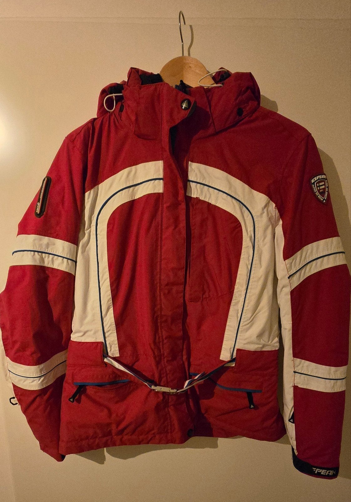 Icepeak Skijas Dames Rood Maat 40 (M), Kleding | Dames, Maat 38/40 (M), Icepeak, Ophalen of Verzenden, Zo goed als nieuw