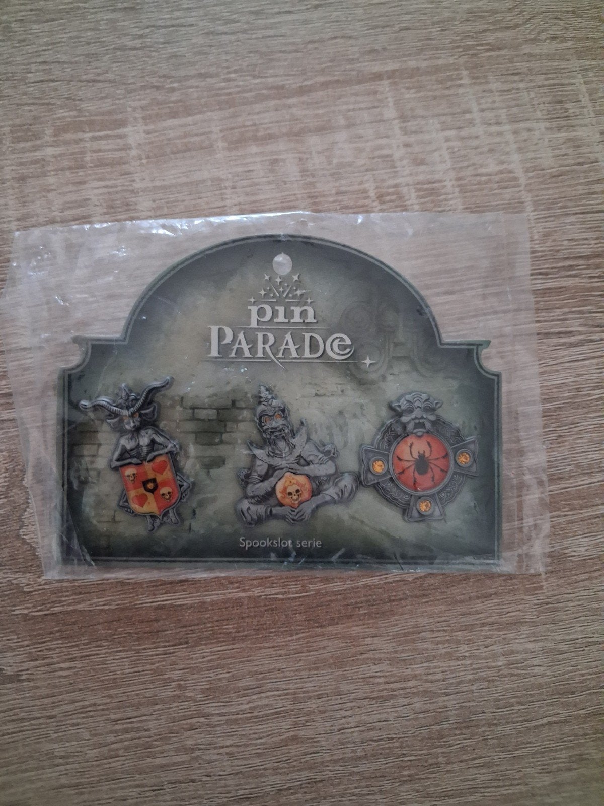 Spookslot pin set, Verzamelen, Efteling, Ophalen of Verzenden, Nieuw, Button of Speldje
