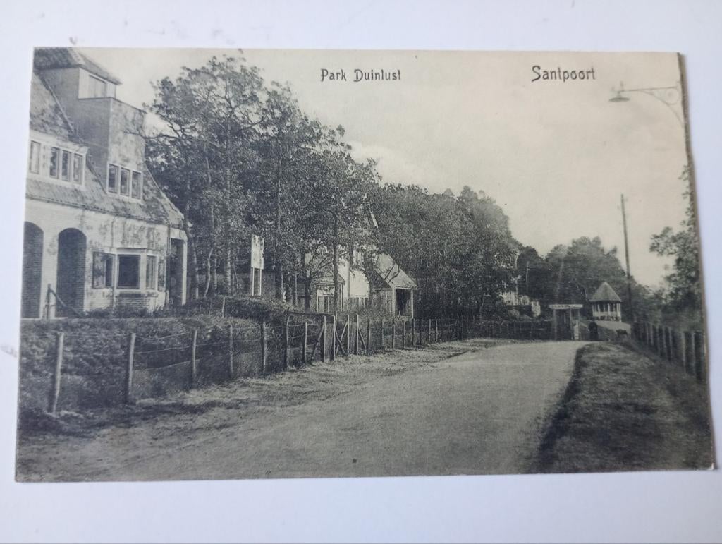 Santpoort Park Duinlust, Ophalen of Verzenden, Voor 1920, Ongelopen, Noord-Holland