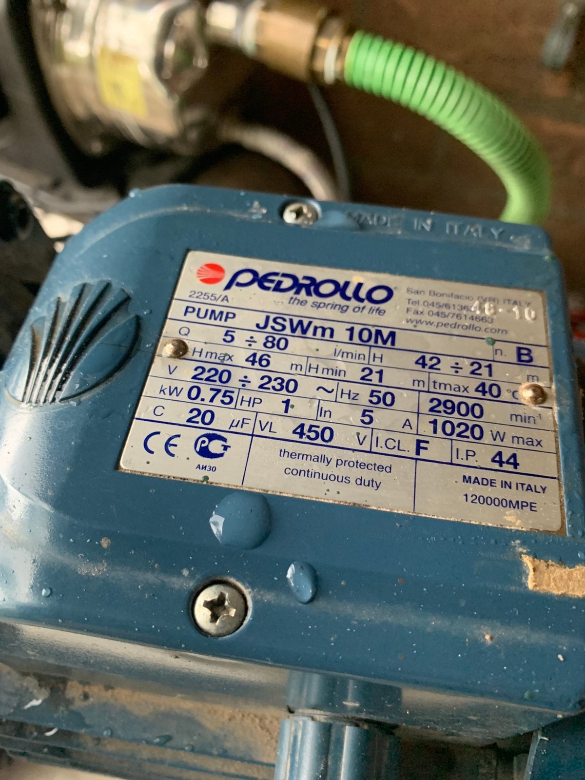 Grondwater pomp, Ophalen, Gebruikt, Dompelpomp