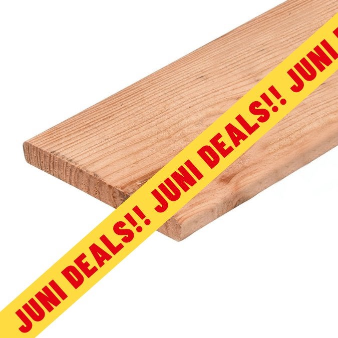 JUNI DEAL!! Douglas plank 16x140 mm 180 cm, Ophalen, Nieuw, Minder dan 180 cm, Planken