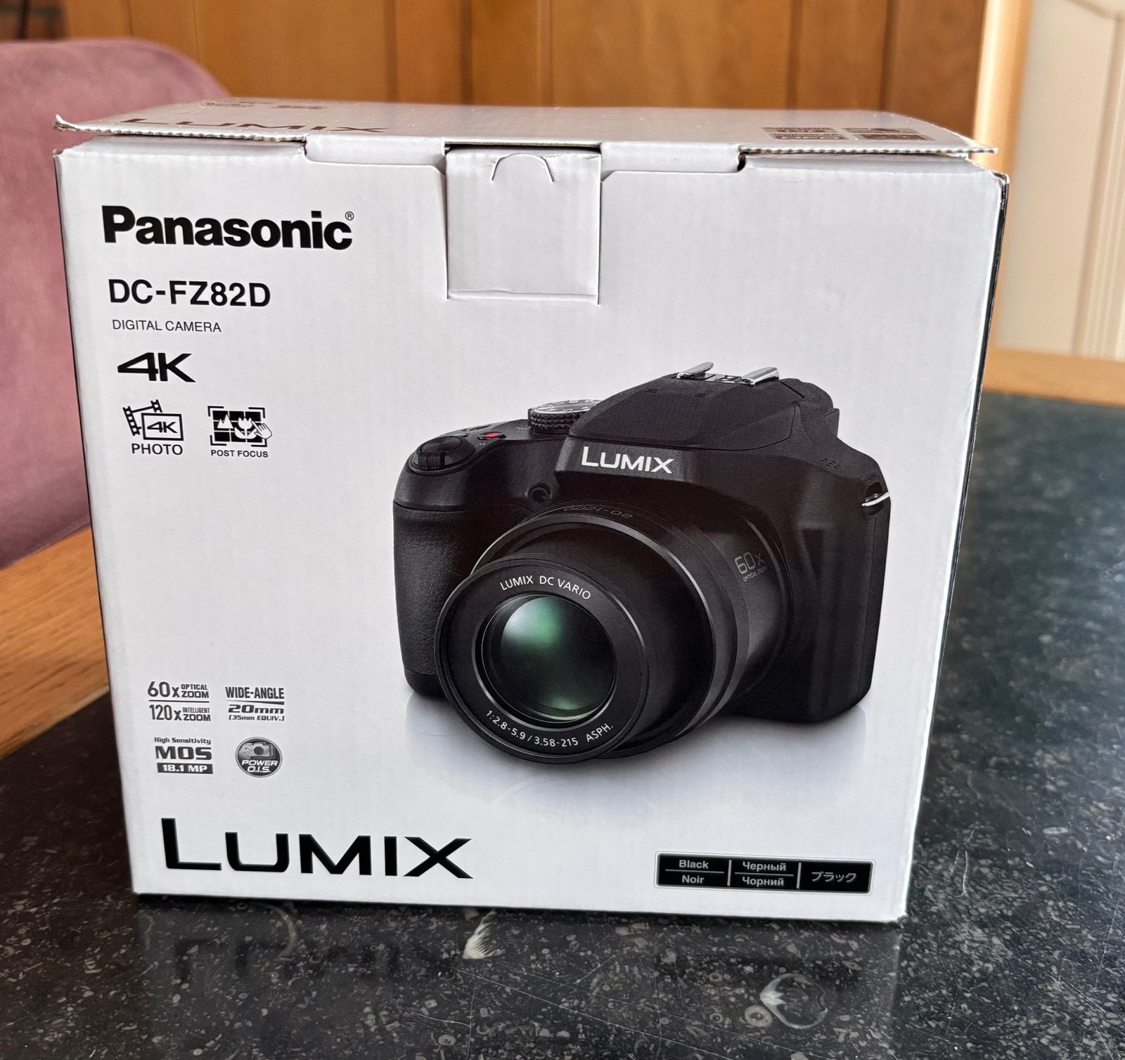 Panasonic Lumix DC-FZ82D camera, Ophalen, Panasonic, Nieuw, 8 keer of meer
