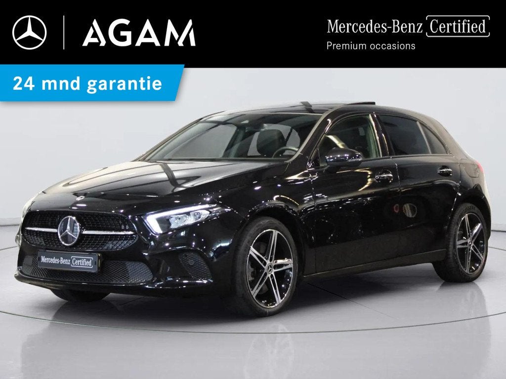 Mercedes-Benz A-Klasse Hatchback 250 e Luxury Line Panorama, Gebruikt, 4 cilinders, 16 kWh, Leder en Stof