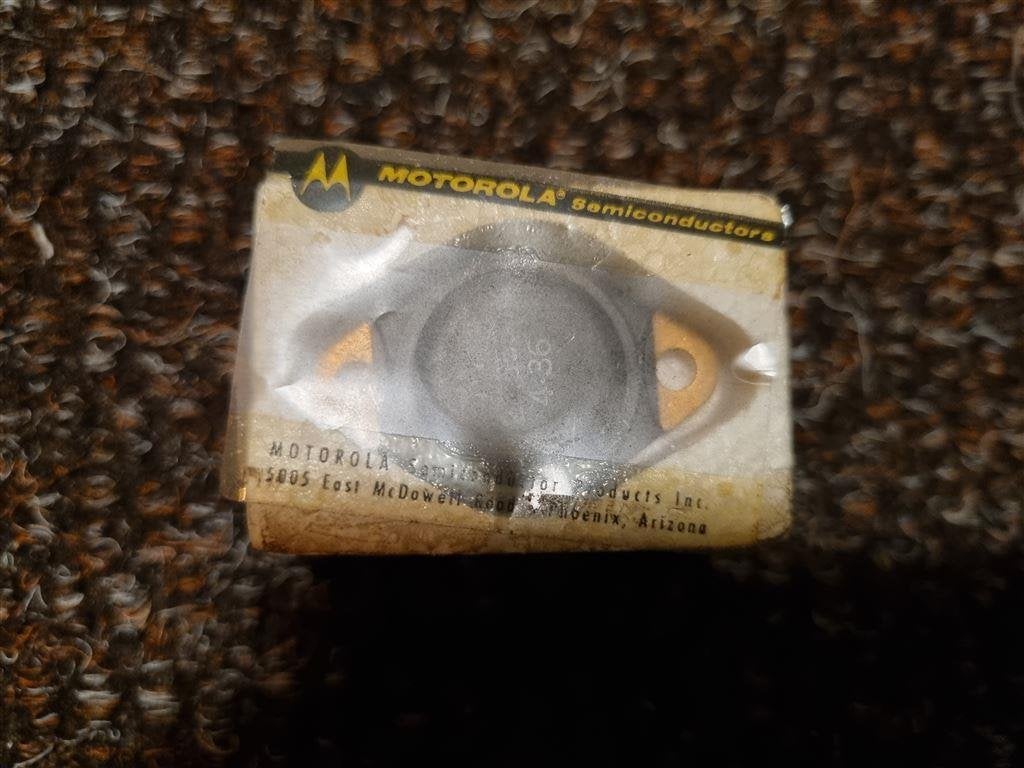 Motorola 2N555 vintage transistor, Ophalen of Verzenden, Nieuw, Overige typen, Motorola