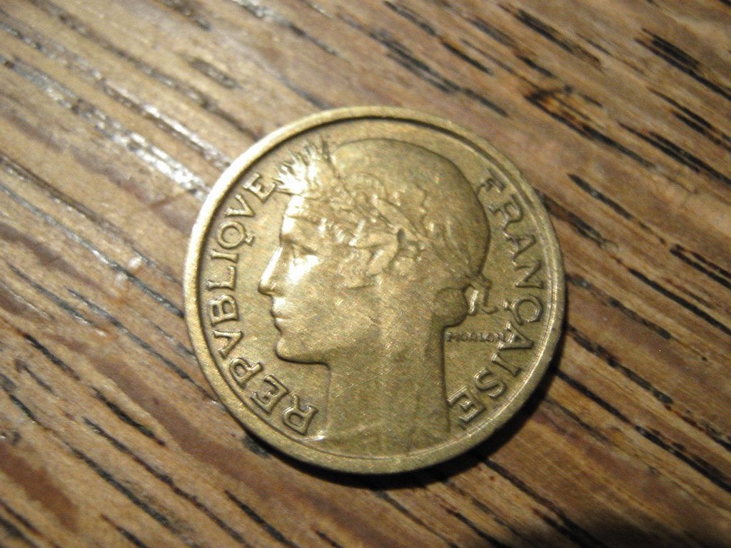 Frankrijk 50 Centimes 1938 #4, Ophalen of Verzenden, Frankrijk, Losse munt
