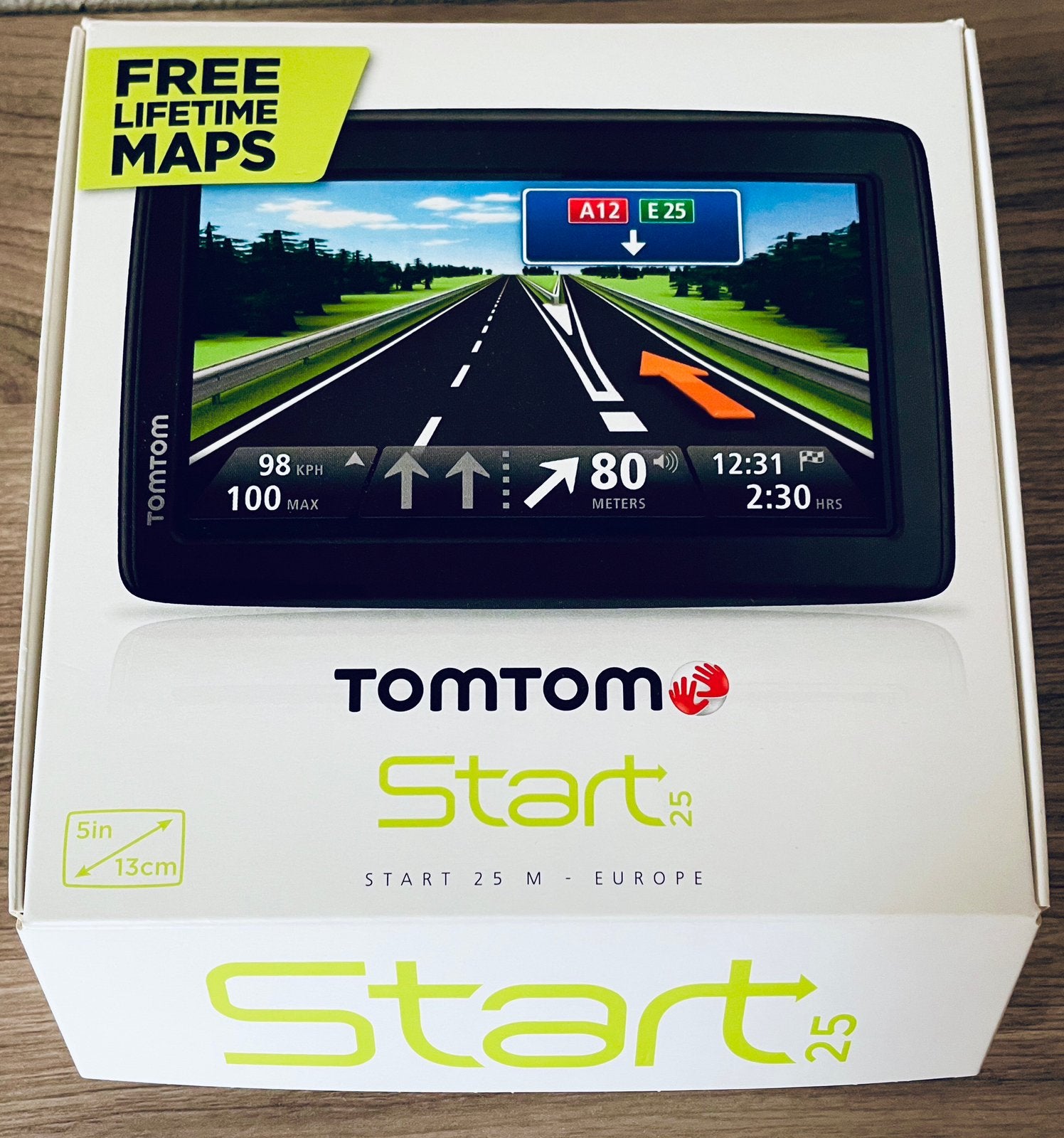 TomTom navigatie / Start 25 M / In nieuwstaat, Ophalen of Verzenden, Zo goed als nieuw
