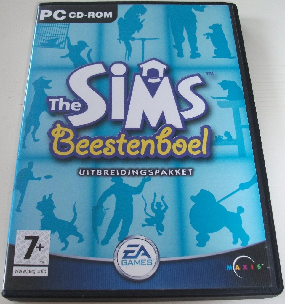 PC Game *** SIMS *** Beestenboel, Cd's en Dvd's, Avontuur, Overige typen, Ophalen of Verzenden, Zo goed als nieuw