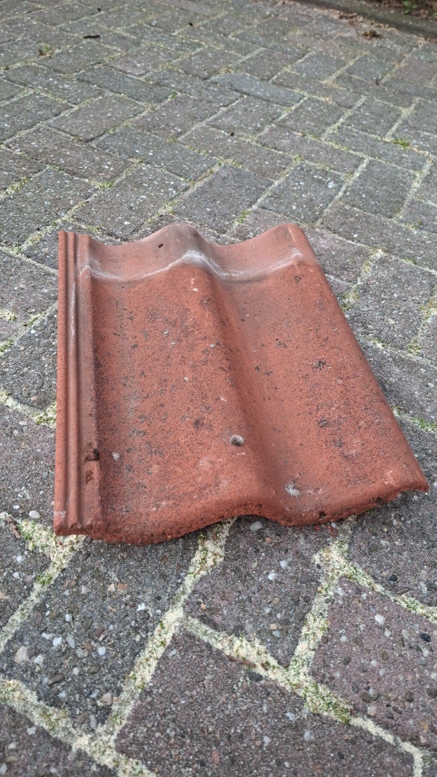 Gratis dakpannen, ong. 28m2, Ophalen, Steen of Klei, 15 m² of meer, Dakpannen