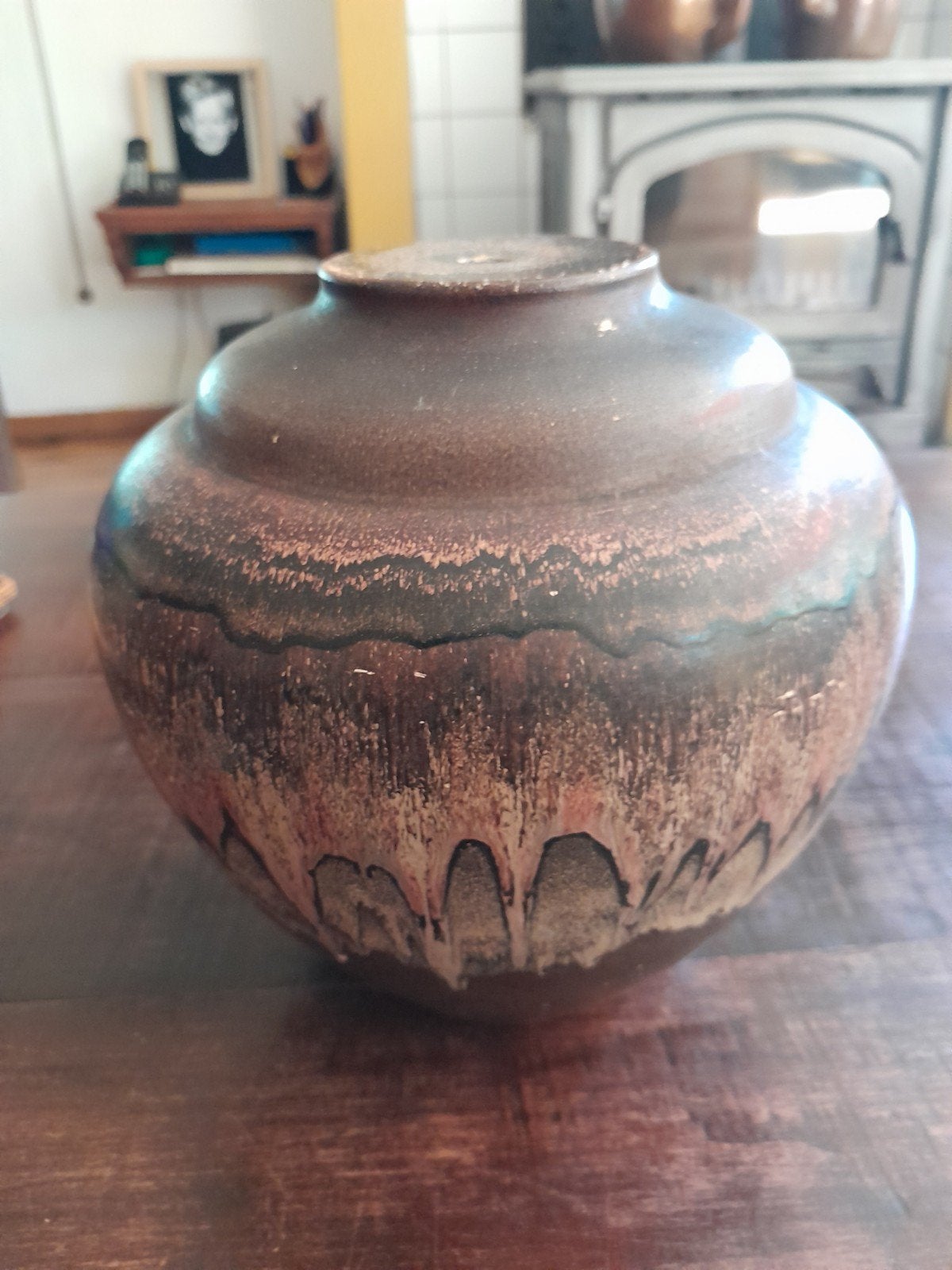 Plateel Lampenvoet Art decco., Antiek en Kunst, Ophalen of Verzenden