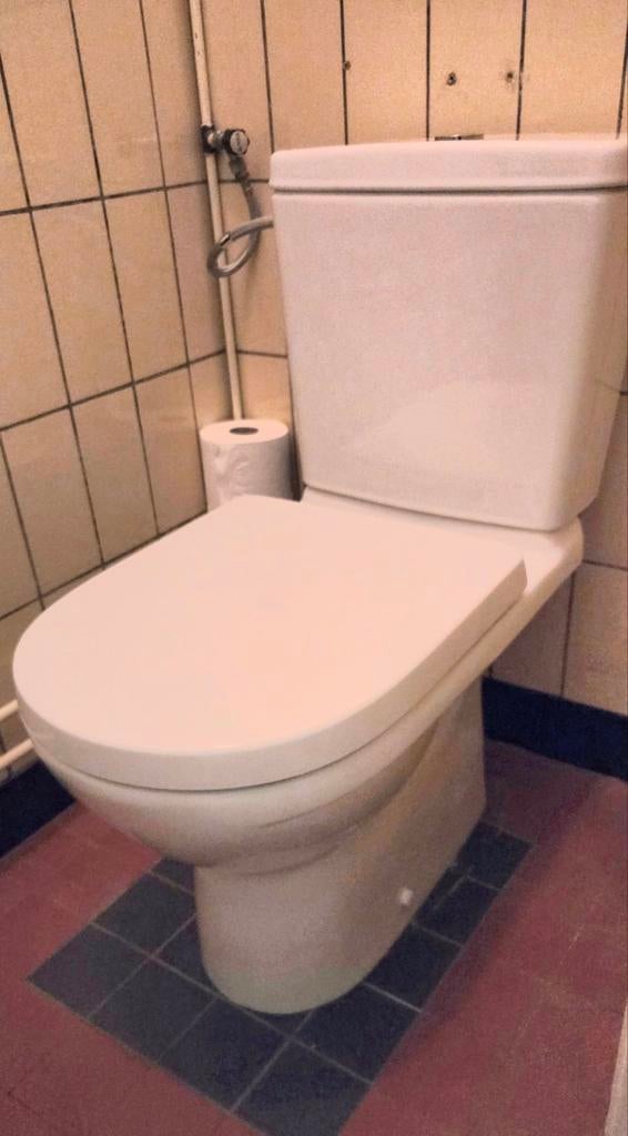 WC POT met reservoir wit, Doe-het-zelf en Verbouw, Sanitair, Ophalen, Zo goed als nieuw, Toilet