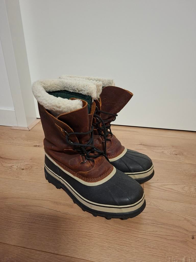 Sorel Winterlaarzen Heren - Maat 45, Bruin, Boots, Ophalen of Verzenden, Zo goed als nieuw