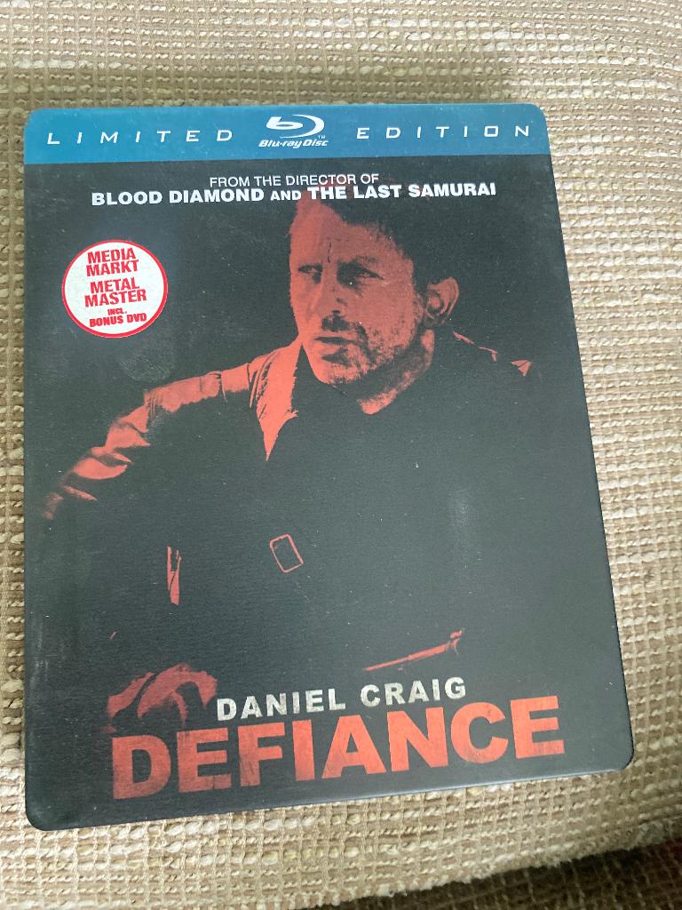 Daniel Craig : Defiance ( Blu-Ray Metal Case Limited Edition, Cd's en Dvd's, Blu-ray, Ophalen of Verzenden, Zo goed als nieuw