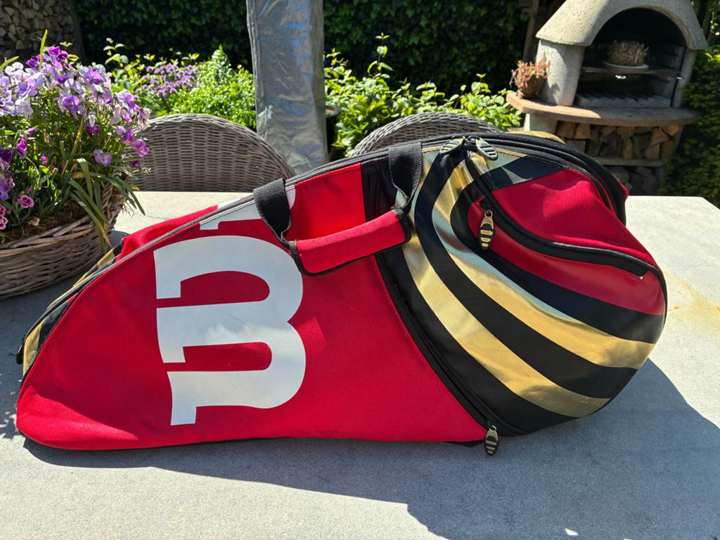 Wilson Tennistas - 3 Vakken voor Rackets & Accessoires, Ophalen of Verzenden, Zo goed als nieuw, Tas, Wilson