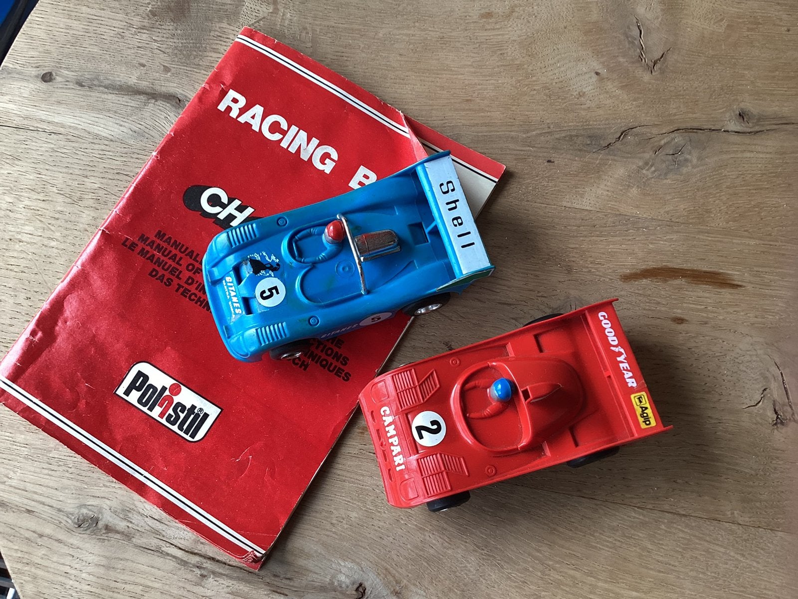 Polistil racebaan – Made in Italy – jaren 80 – accessoires, Ophalen of Verzenden