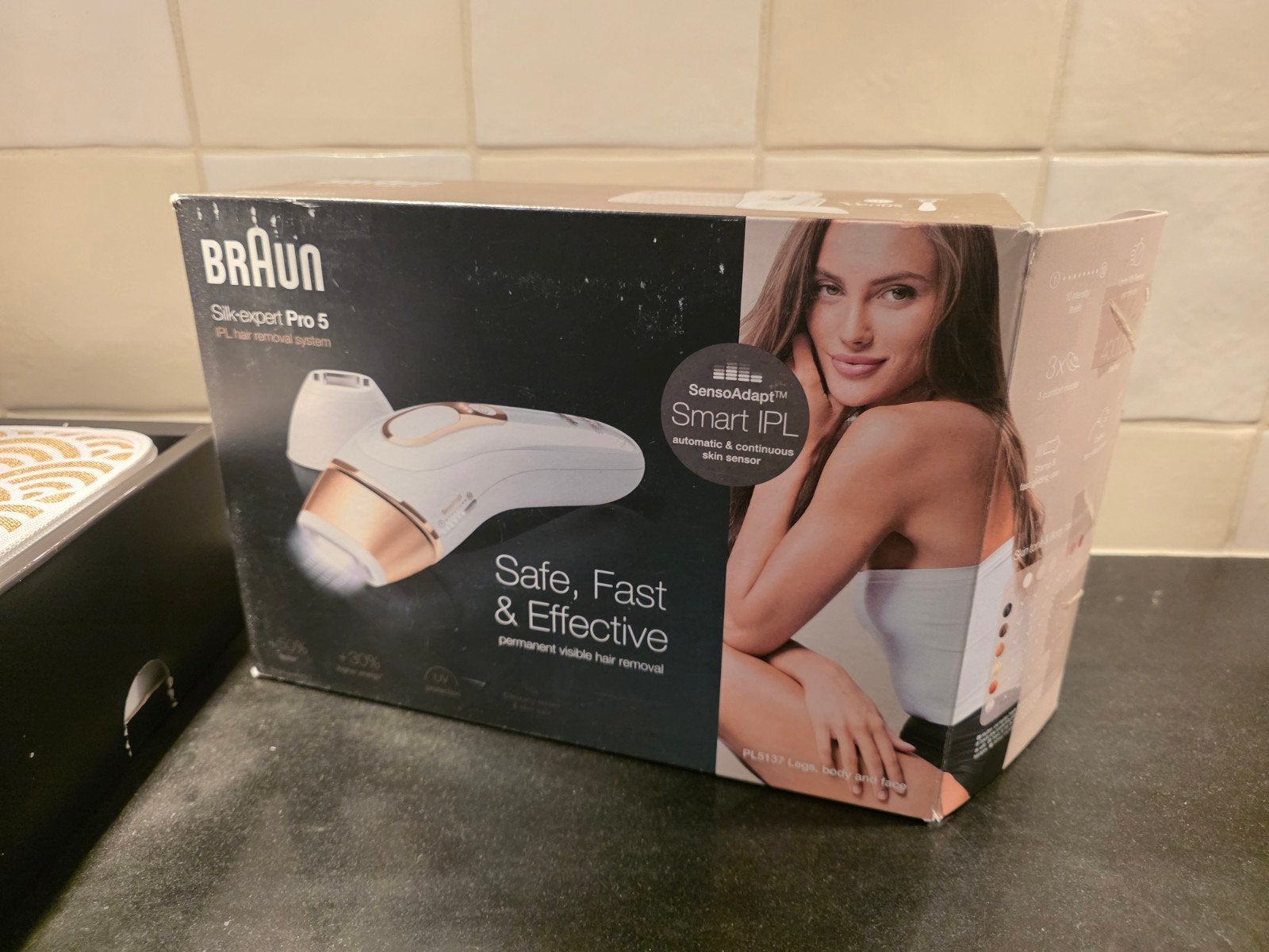 Braun Silk-Expert Pro 5 IPL Ontharingsapparaat, Gebruikt, Scheren en Epileren, ., Ophalen of Verzenden