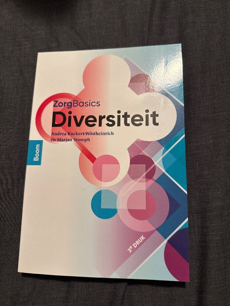 Zorgbasics diversiteit, Boom, Nieuw, Beta, HBO
