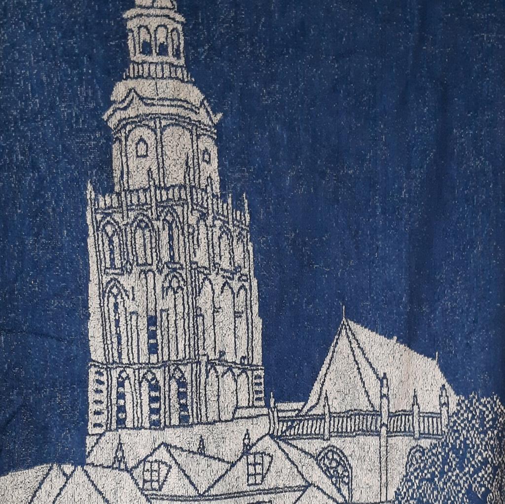 Vintage handdoek Zutphen, Verzamelen, Ophalen of Verzenden, Gebruikt