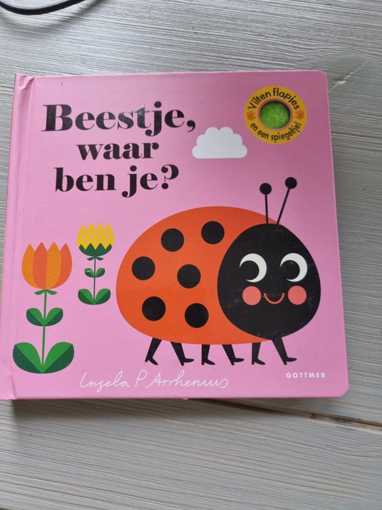 NIEUWBeestje, waar ben je? - Voelboek met flapjes en spiegel, Boeken, Kinderboeken | Baby's en Peuters, Ophalen of Verzenden