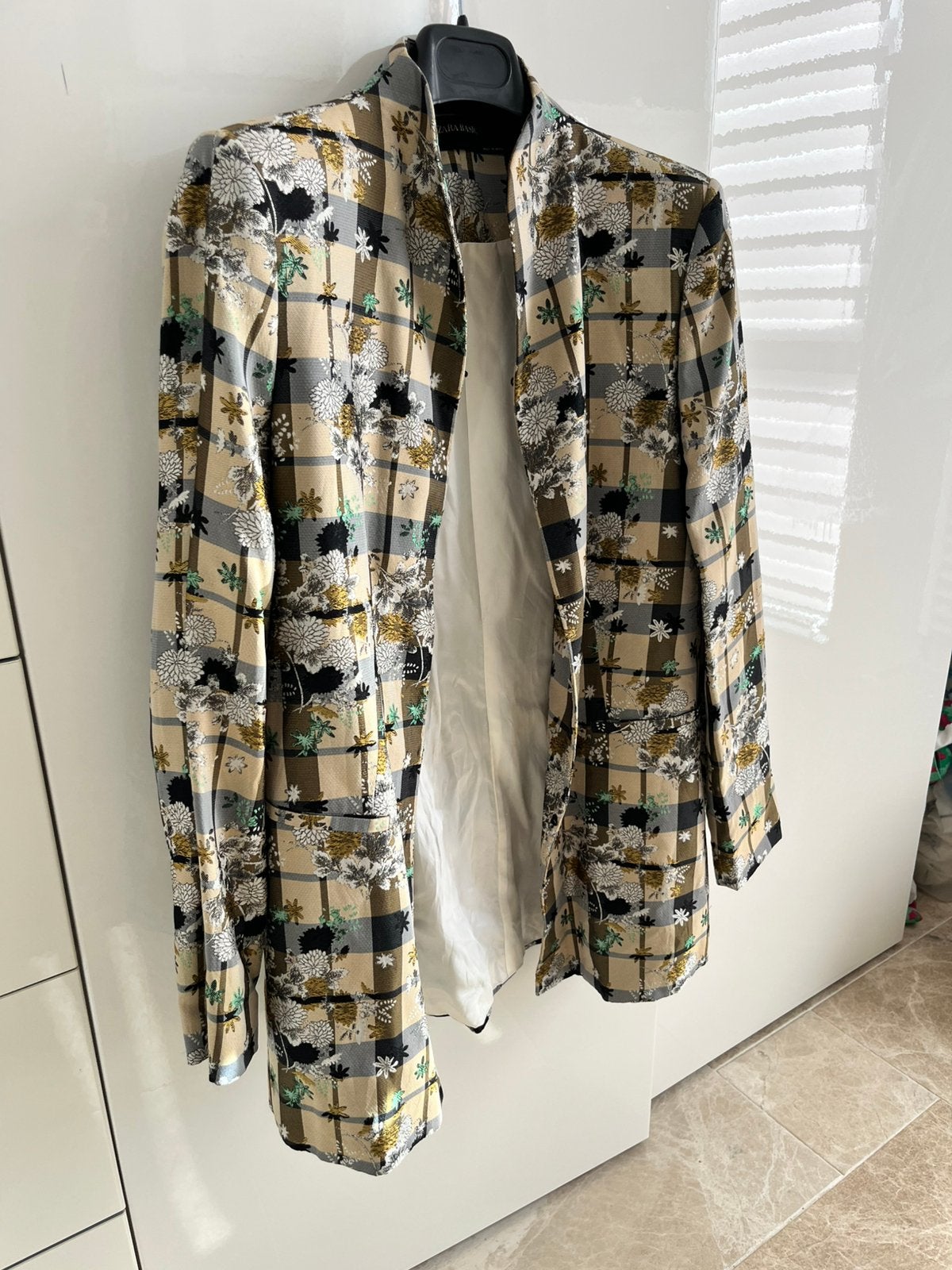 Floral blazet Zara, Ophalen of Verzenden, Zo goed als nieuw, Maat 38/40 (M)