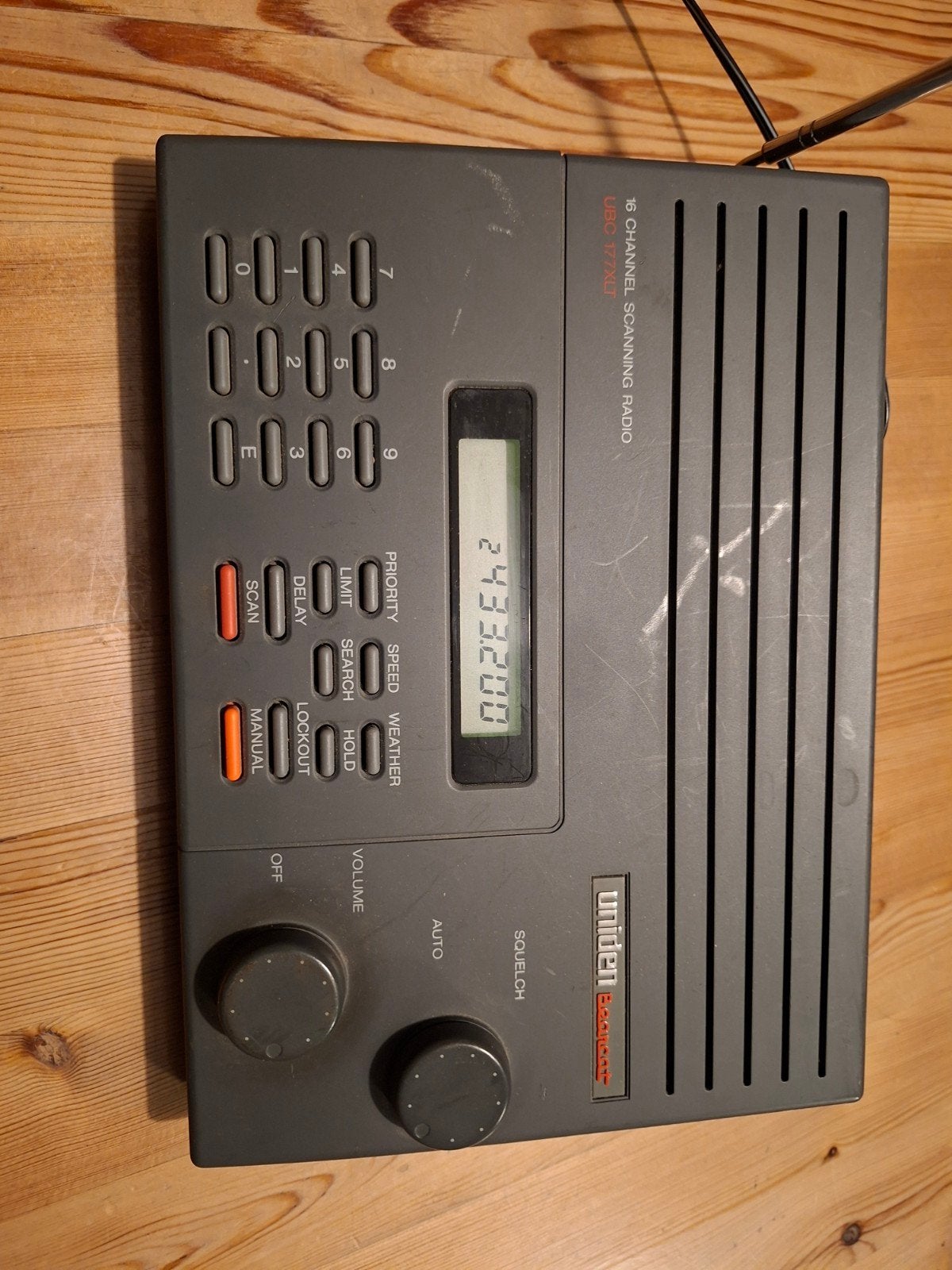 Uniden Bearcat UBC 177XLT 16-kanaals scanner radio, Ophalen of Verzenden, Gebruikt