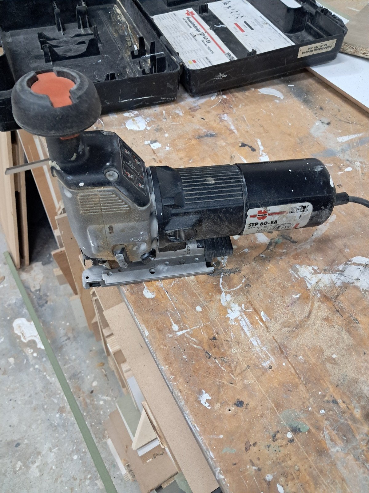 Wurth Decoupeerzaag STP 60-EA, Gebruikt, Decoupeerzaag, Ophalen of Verzenden, 30 tot 70 mm