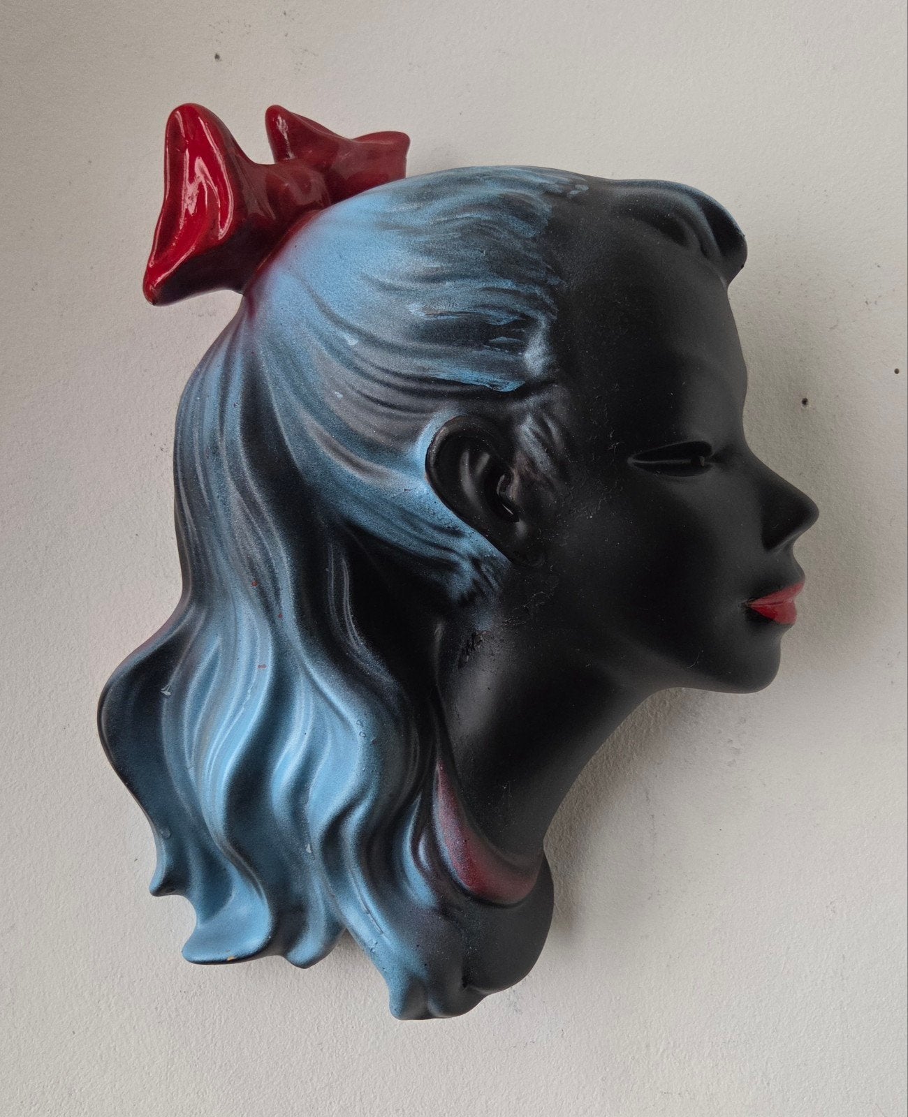 Cortendorf west-germany vintage wandmasker 29cm, Ophalen of Verzenden, Zo goed als nieuw, Overige typen