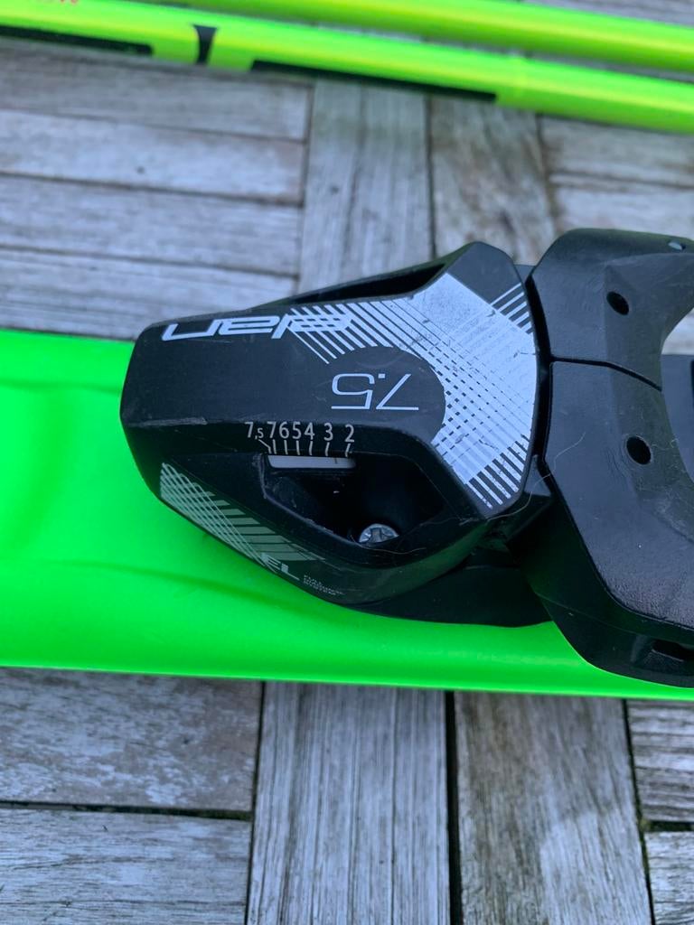 Elan RC junior ski, Overige merken, 100 tot 140 cm, Ophalen of Verzenden, Zo goed als nieuw