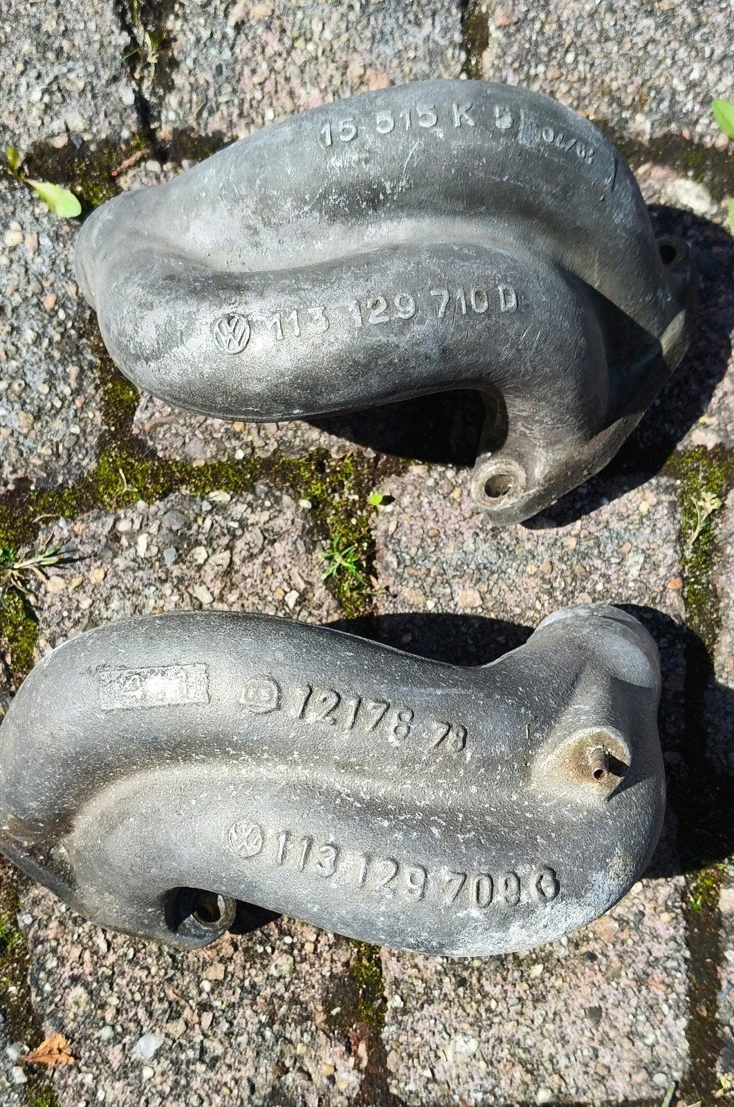 VW Luchtinlaatspruitstukken (2 stuks) - Gebruikt, Ophalen, Gebruikt, Volkswagen