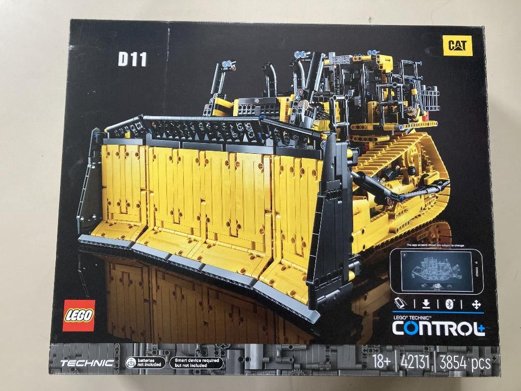 Lego Technic Cat D11 Bulldozer met app-besturing 42131, Kinderen en Baby's, Speelgoed | Duplo en Lego, Ophalen, Lego, Compleet