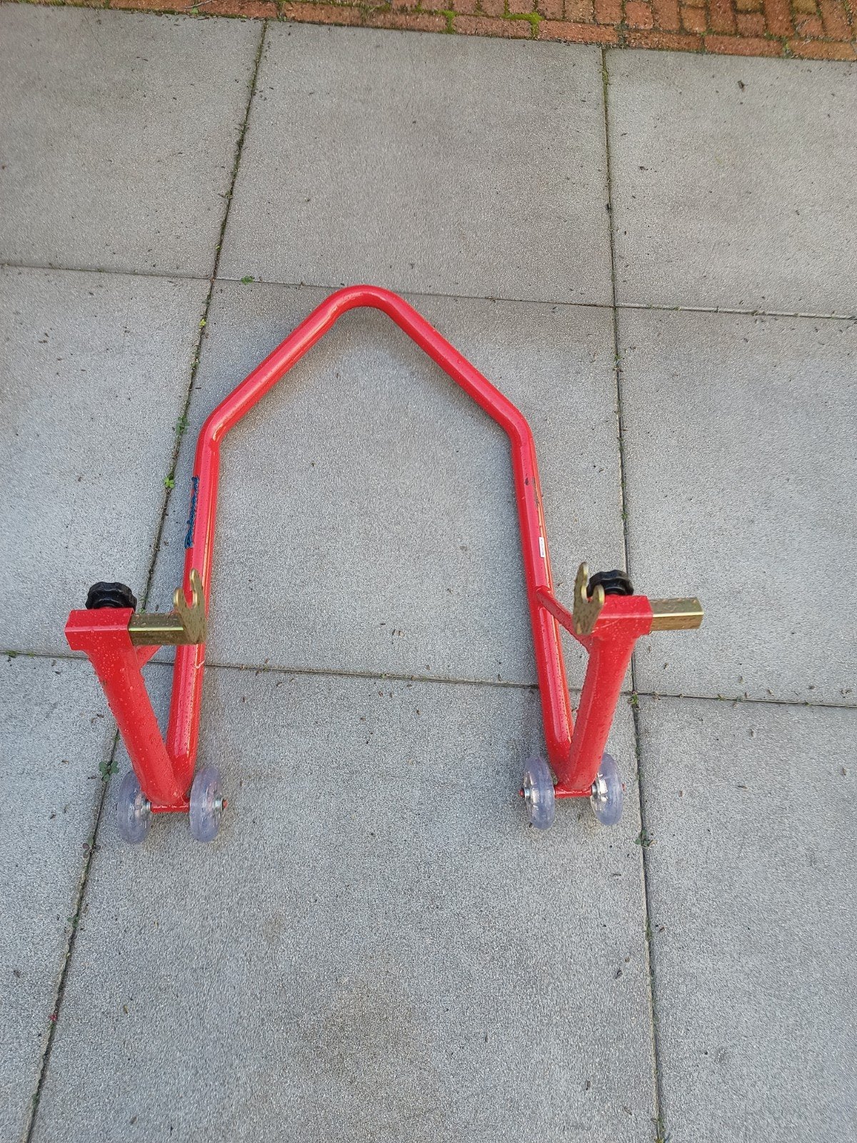 Motorfiets paddockstand, Motoren, Ophalen, Gebruikt