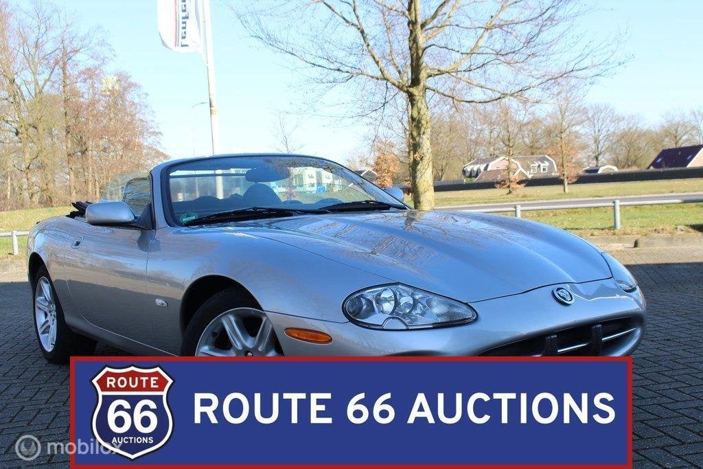 Jaguar XK8 4.0 Cabriolet | 1999 | Route 66 Auctions, Overige carrosserieën, Zwart, Bedrijf, Handgeschakeld