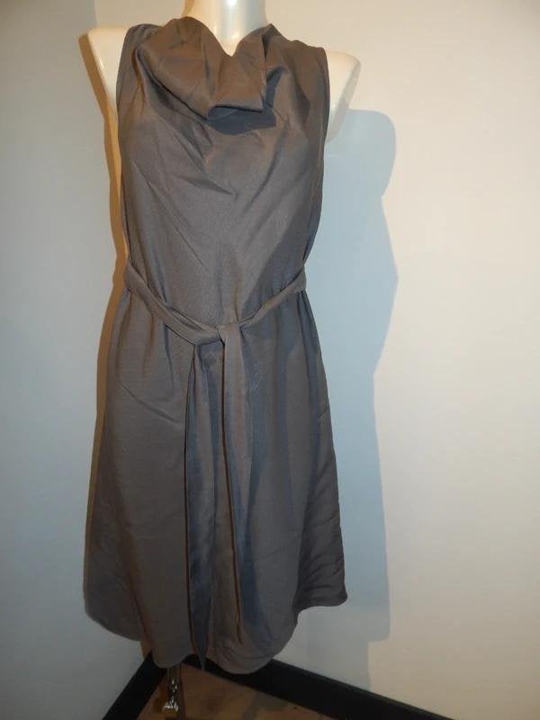 Sarah Pacini mooie zomer jurk uitlopende rok mt 1, Kleding | Dames, Bruin, Verzenden, Sarah Pacini, Zo goed als nieuw