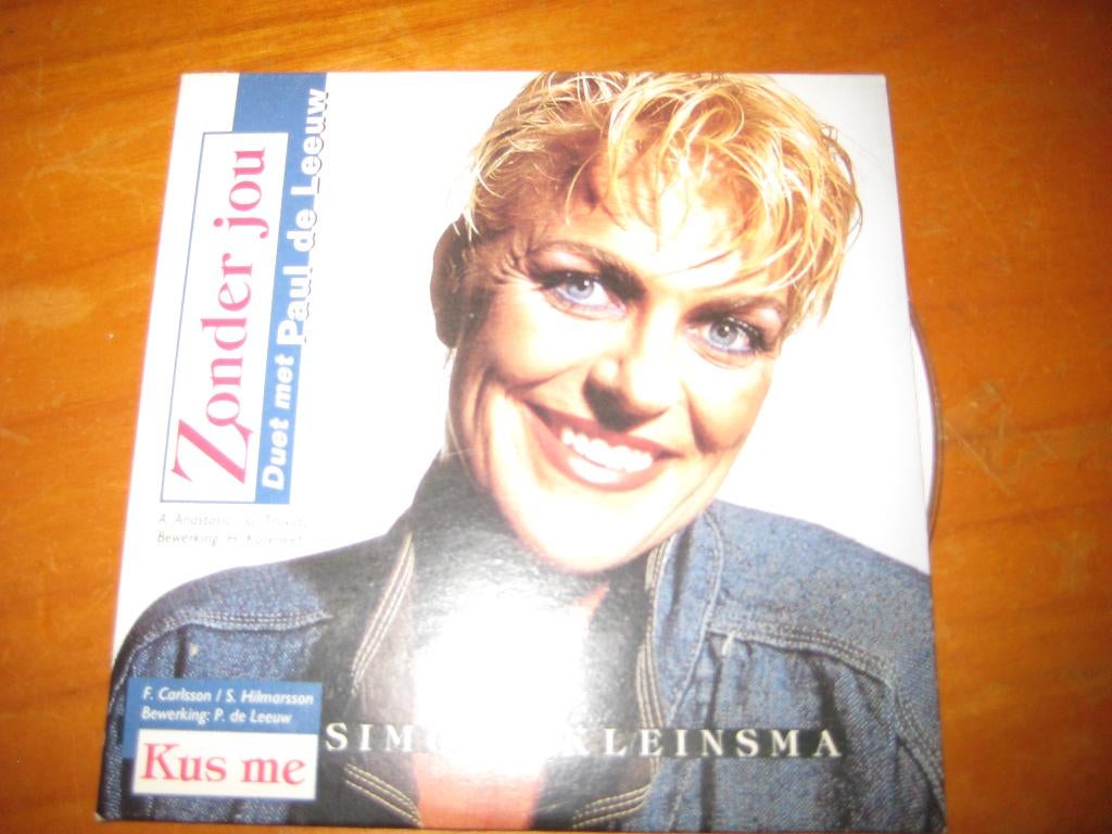Simone Kleinsma + Paul de Leeuw: Zonder jou, Cd's en Dvd's, Ophalen of Verzenden, Zo goed als nieuw