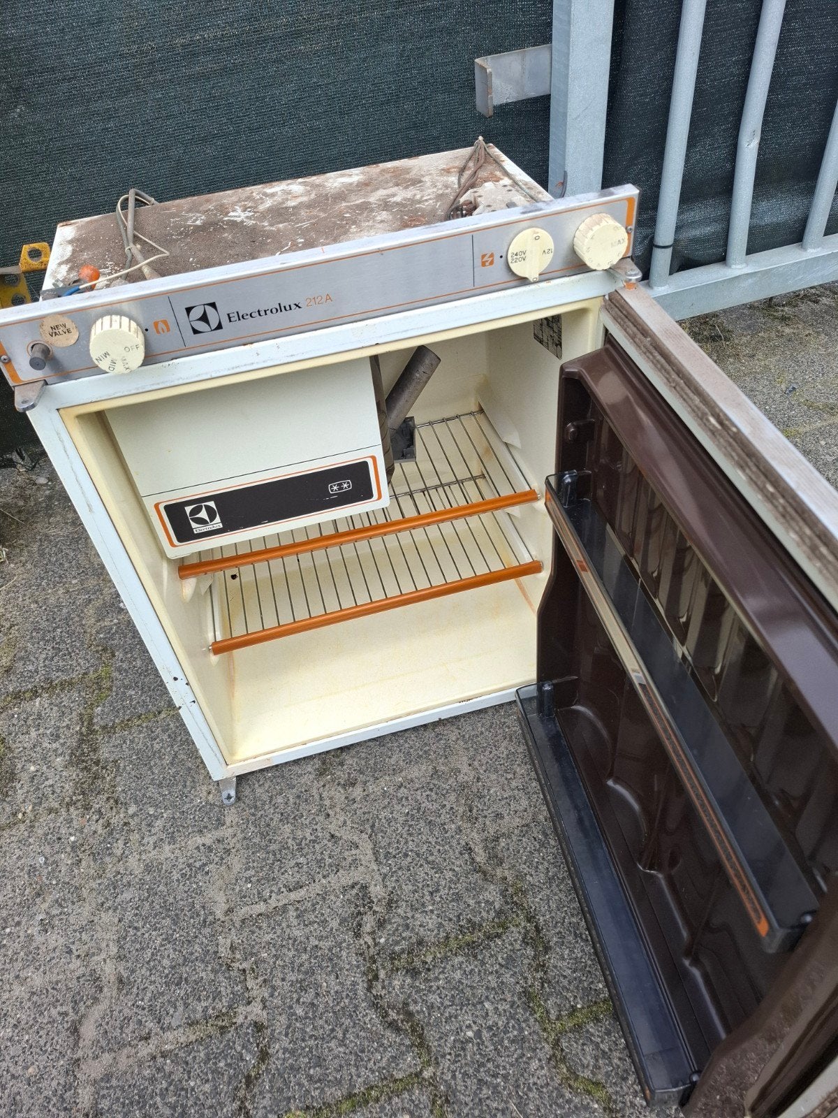 Koelkast, wasbak, kookplaat voor camper/caravan, Caravans en Kamperen, Ophalen of Verzenden, Gebruikt